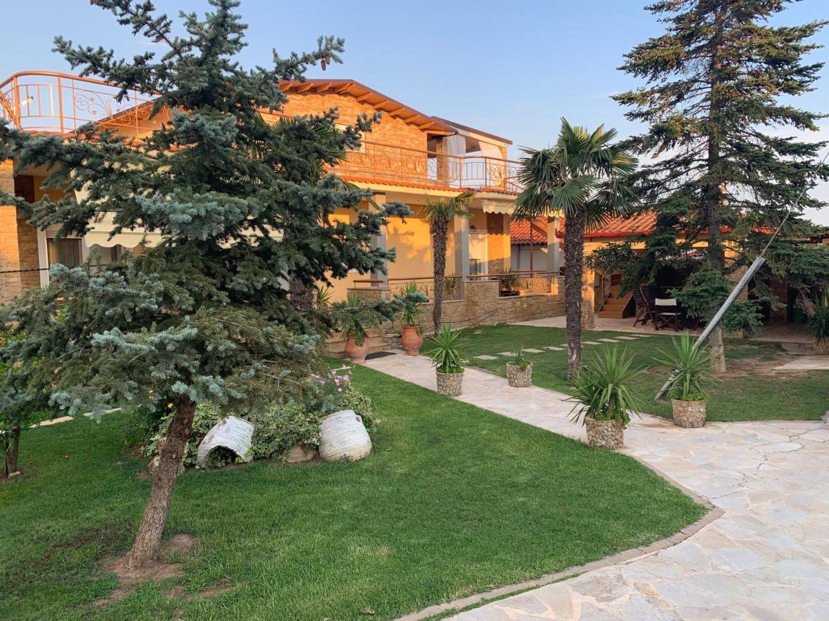 Doormat# Wait 'N Sea, Jacuzzi, Luxury Stone House Apartment Epanomi Exterior photo